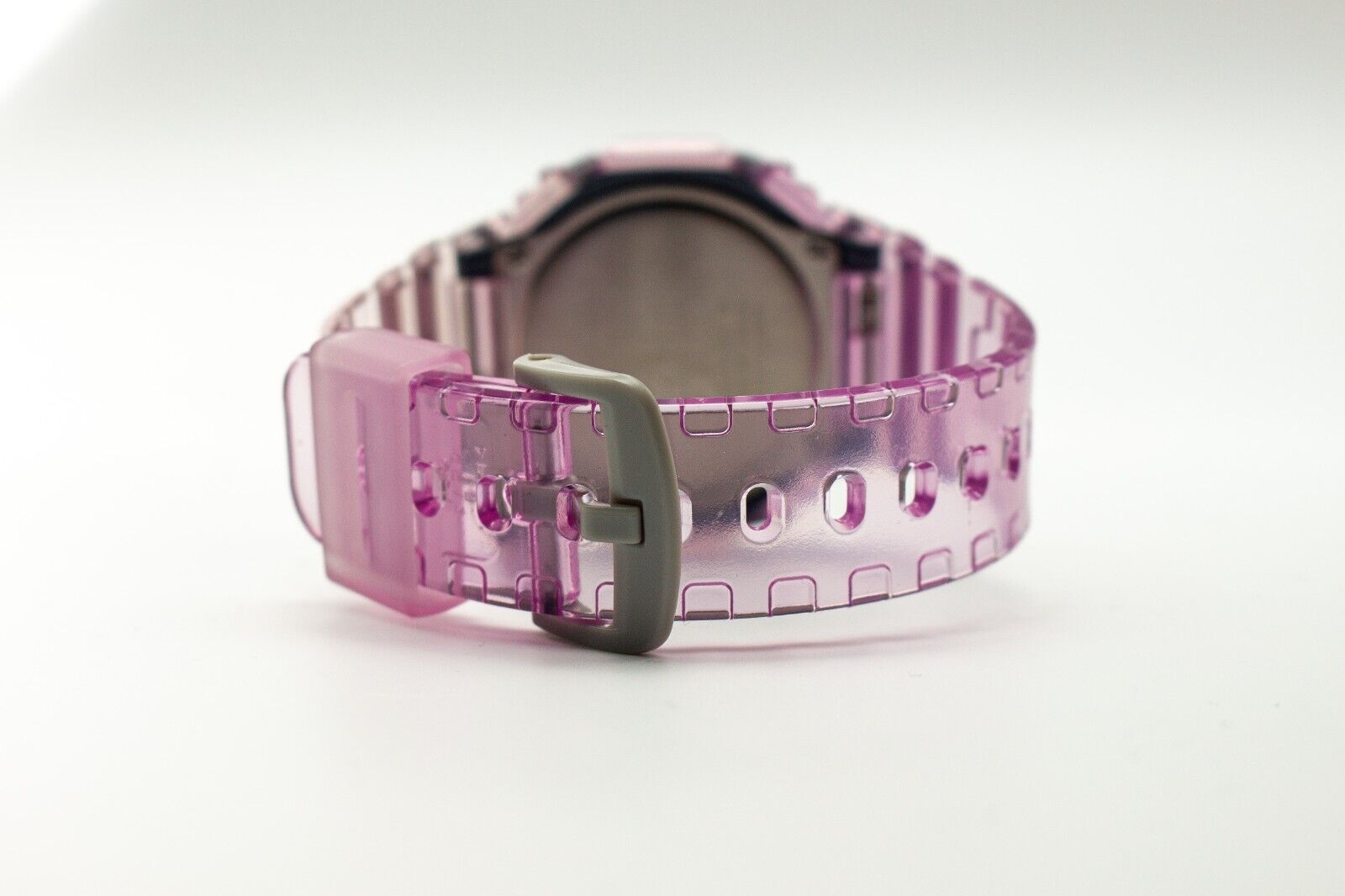Casio G-Shock Analog-Digital Metallic Translucent Pink Watch GMAS2100SK-4A