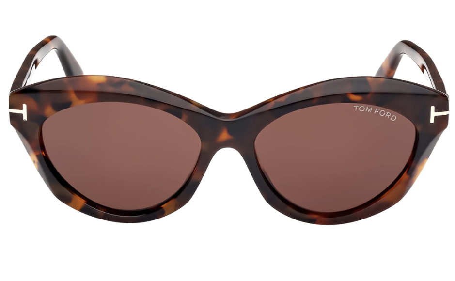 Tom Ford Toni FT1111 52E Dark Havana/Brown Women's Sunglasses