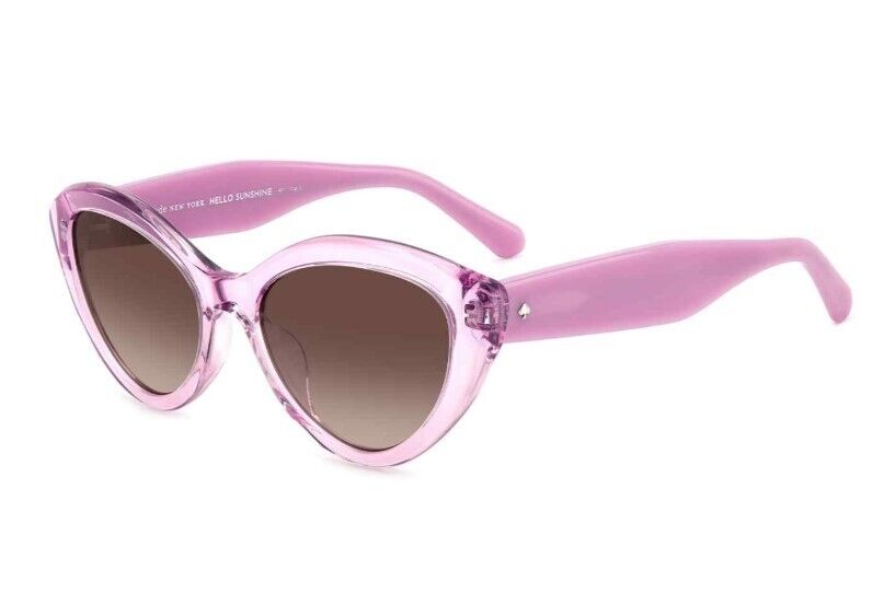 Kate Spade Juni/G/S 0B3V/HA Violet/Brown Gradient Cat Eye Women's Sunglasses