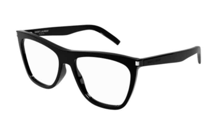 Saint Laurent SL 518 001 Black Square Women's Eyeglasses