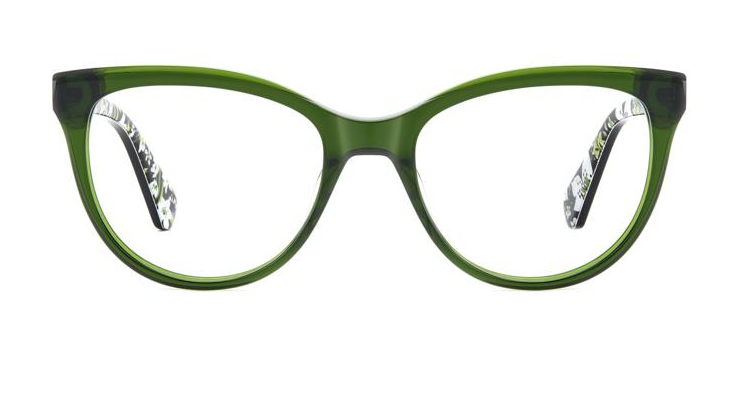 Kate Spade MANDEE 1ED Green Round Women's Eyeglasses