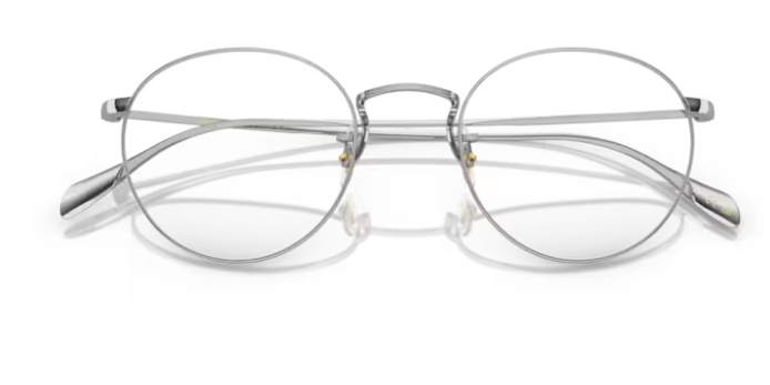 Oliver Peoples Coleridge 0OV1186 5036  Silver Round Men's Eyeglasses