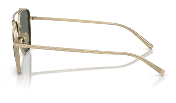 Oliver Peoples 0OV1349ST Avison 5035W5 Soft Gold Regal Blue Men's Sunglasses