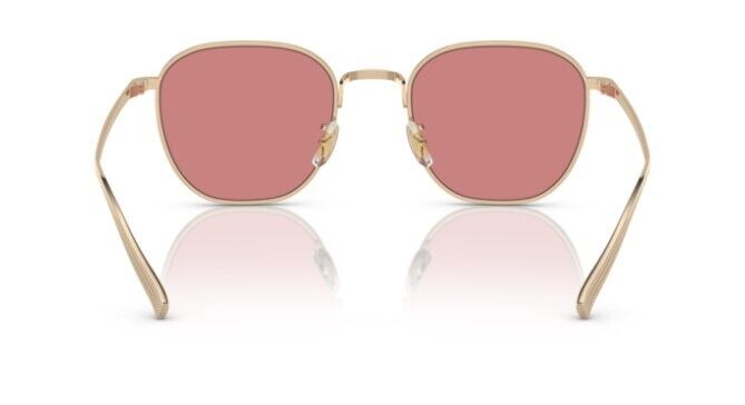 Oliver Peoples 0OV1329ST Rynn 50353E Gold Magenta Mirror Square 49mm Sunglasses