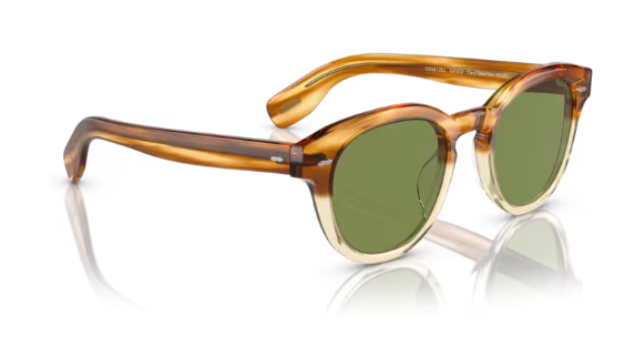 Oliver Peoples 0OV5413SU Cary GrantSun 167452 Honey VSB Green 48mm Sunglasses