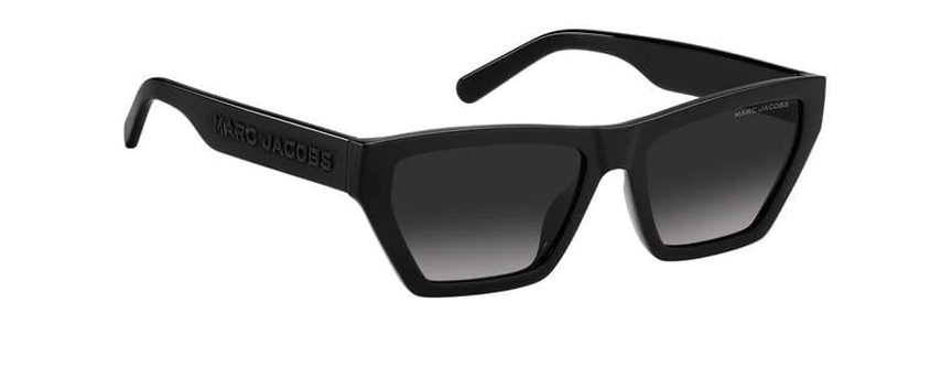 Marc Jacobs MARC 657/S 807/9O Black/Grey Gradient Square Women's Sunglasses