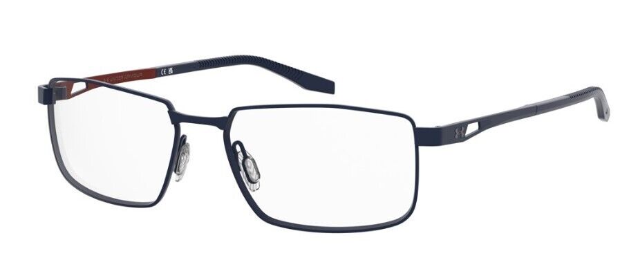 Under Armour UA 5077/G LOX Matte Blue Rectangular Men's Eyeglasses