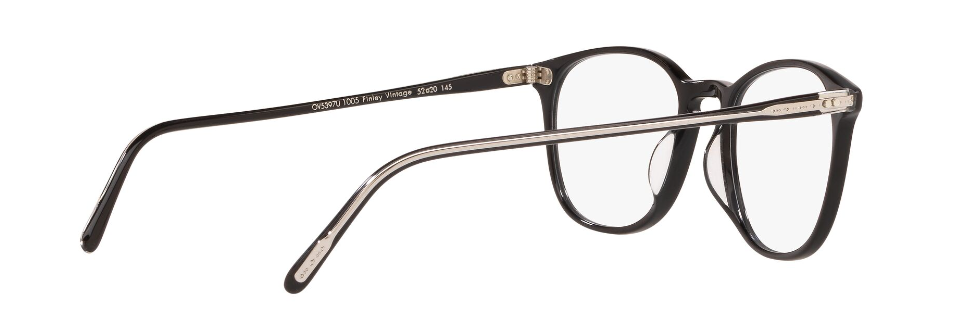 Oliver Peoples Finley Vintage OV5397U 1005 Black Men's Eyeglasses