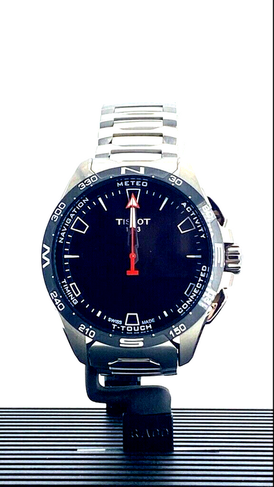 Tissot T-Touch Black Dial Connect Solar Men's Watch T1214204405100