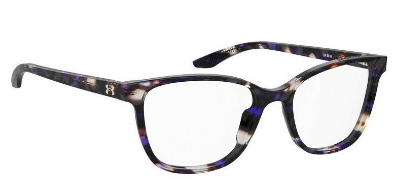 Under Armour Ua 5036 0HKZ/00 Violet Havana Oval Full-Rim Women's Eyeglasses