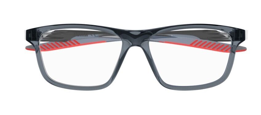 Puma PU0361O 004 Grey-Grey Rectangular Full-Rim Unisex  Eyeglasses