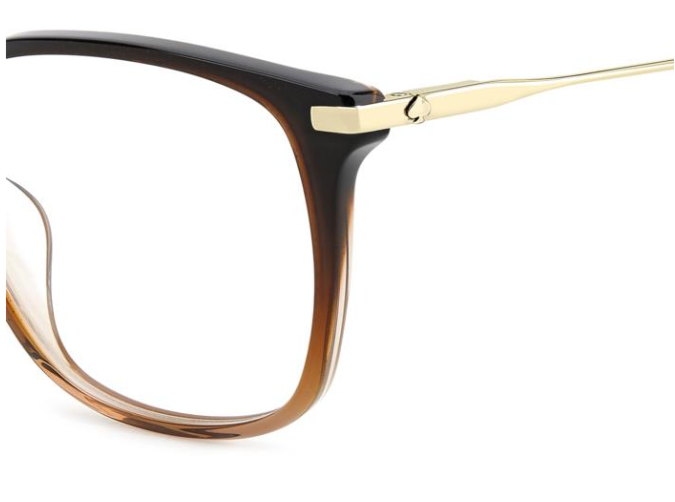 Kate Spade SHIANNE/G 09Q Brown Square Women's Eyeglasses