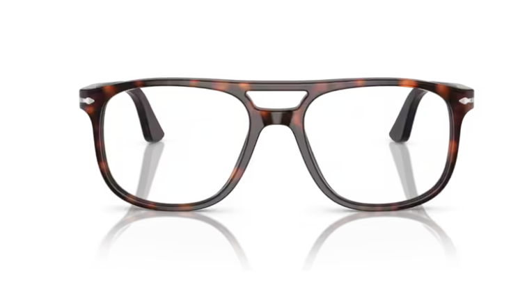 Persol 0PO3329V Greta 24 Havana Rectangular Men's 54mm Eyeglasses