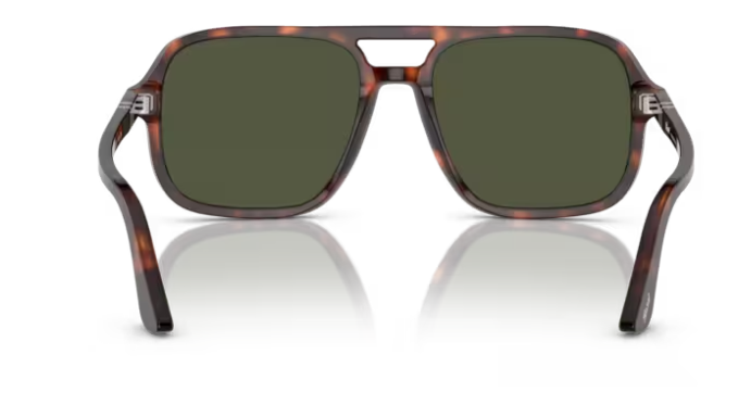 Persol 0PO3328S 24/31 Havana/Green 58mm Men's Sunglasses