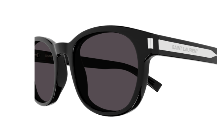 Saint Laurent SL 619 001 Black Square Men's Sunglasses