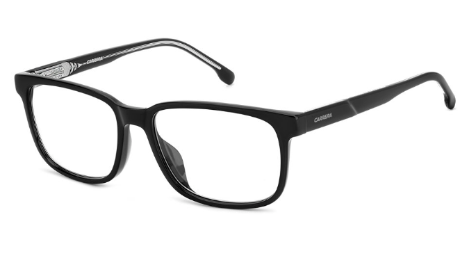 Carrera C FLEX 03/G 807 Black Rectangular Men's Eyeglasses