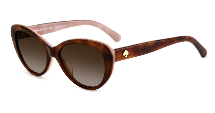 Kate Spade JOSI/S 086 Havana Cat Eye Women's Sunglasses