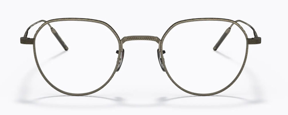 Oliver Peoples 0OV 1298T TK-4 5284 Antique Gold Phantos Round Unisex Eyeglasses