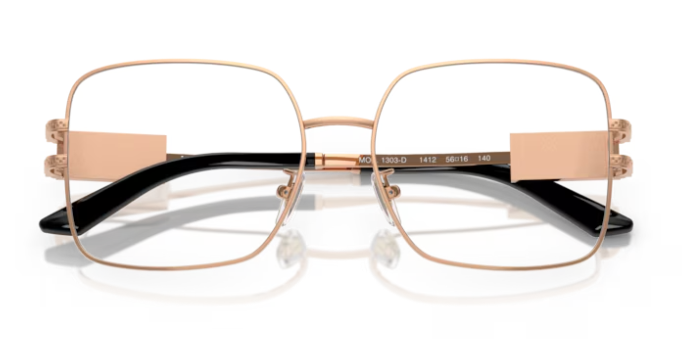 Versace 0VE1303D 1412 Rose Gold 56mm Square Women's Eyeglasses