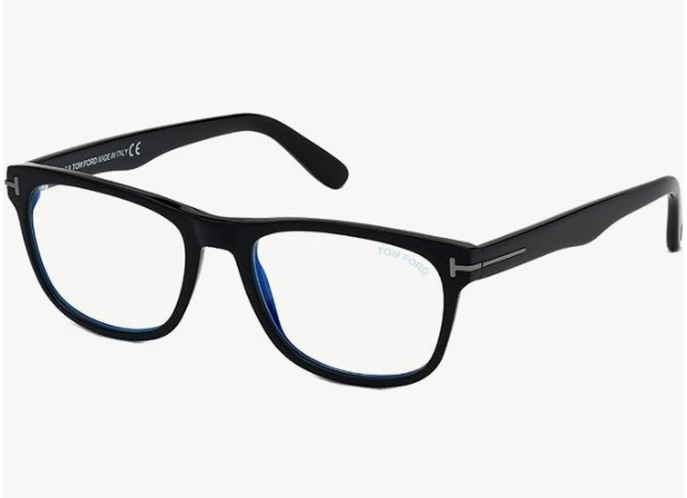 Tom Ford FT5662 -B 001 Black Square  Women's Eyeglasses