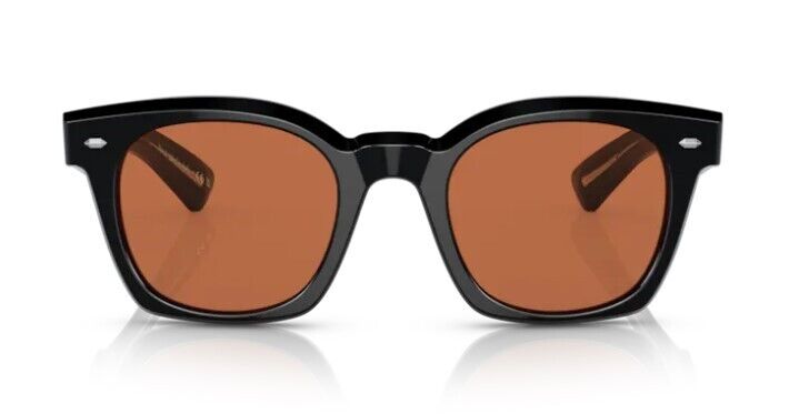 Oliver Peoples 0OV5498SU Merceaux 149253 Black/Persimmon Unisex Sunglasses