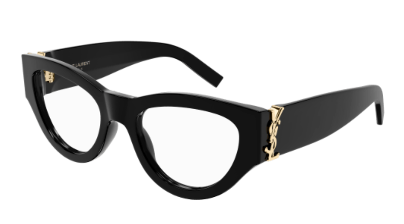 Saint Laurent SL M94 OPT 001 Black Cat-Eye Women's Eyeglasses