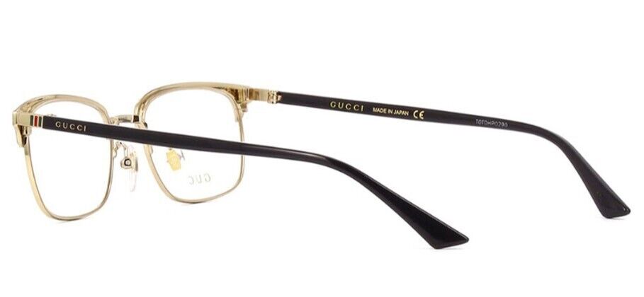 NEW Gucci GG0131 O 001  Black Eyeglasses