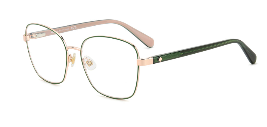 Kate Spade KORA/G 000 Rose Gold Square Women's Eyeglasses