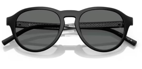 Oliver Peoples 0OV5557SU R-8 700181 Semi Matte Black Grey Polar Men's Sunglasses