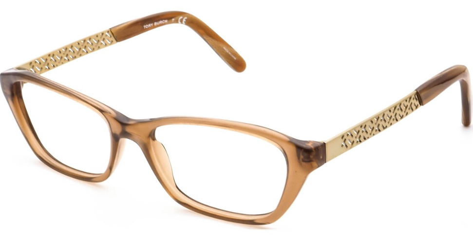 Tory Burch TY 2058 1517 Brown/Gold  Cat Eye Men's Eyeglasses