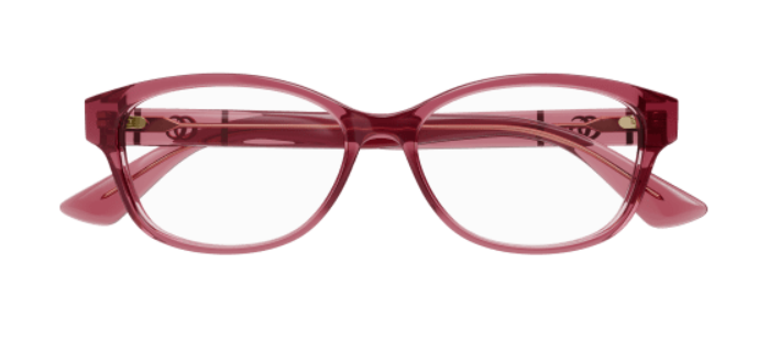 Gucci GG0639OA 004 Burgundy Square Women's Eyeglasses.