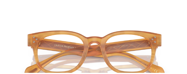 Oliver Peoples 0OV5545U Afton 1779 Semi-Matte Goldwood Men's Eyeglasses