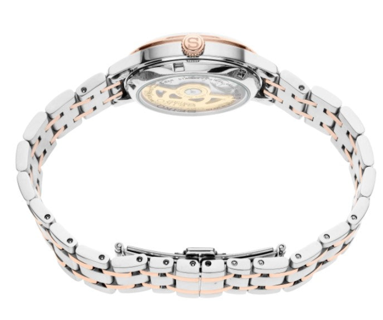 Seiko Presage Cocktail Time Pink dial with pressed pattern Women's Watch SRPF54