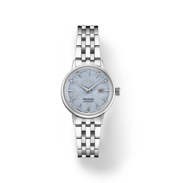 Seiko Presage Cocktail Time Light Blue Dial Women's Watch SRE007