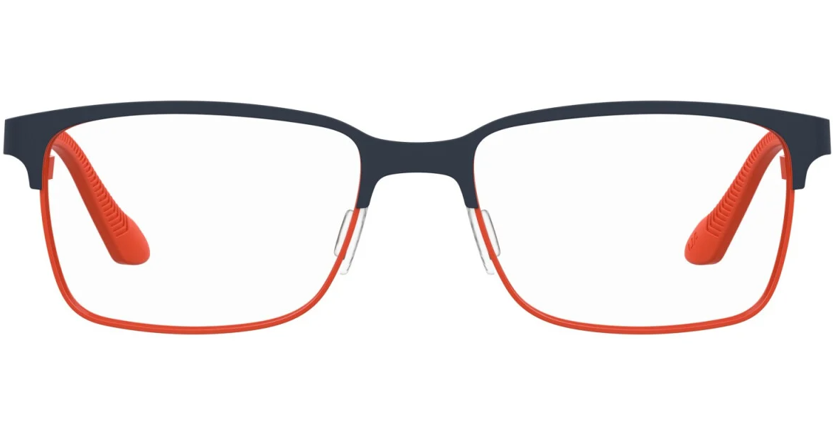 Under Armour UA 9016 RTC Blue Orange Rectangular Junior Boy's Eyeglasses