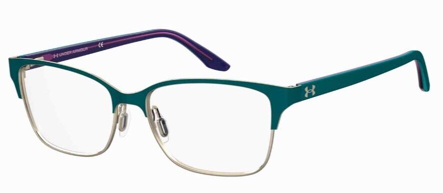 Under Armour  UA-5054/G 0ZI9-00 Teal Square Women's Eyeglasses