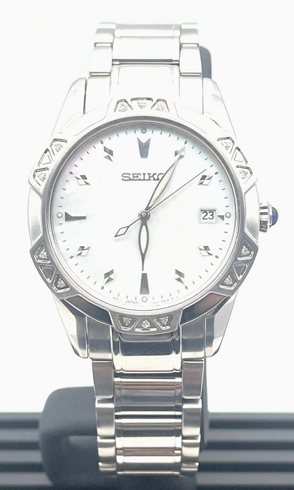 Seiko Diamond Collection Mother-of-pearl Dial Women's Watch SKK727