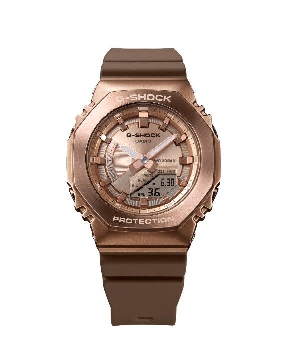 Casio G-Shock Limited Edition Analog-Digital Copper Women's Watch GMS2100BR-5A