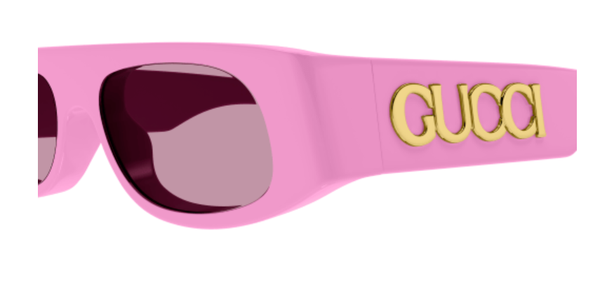 Gucci GG1771S 008 Pink/Pink Rectangular Women's Sunglasses