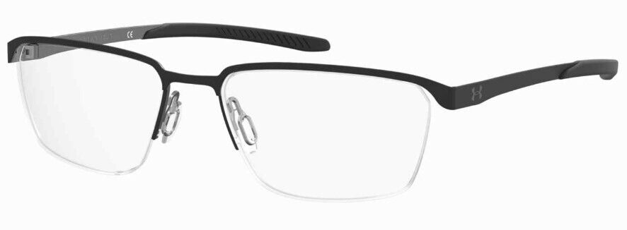 Under Armour  UA-5051/G 0003-00 Matte Black Rectangular Men's Eyeglasses