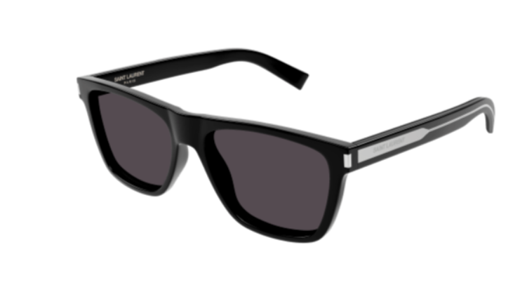 Saint Laurent SL 620 001 Black Square Men's Sunglasses