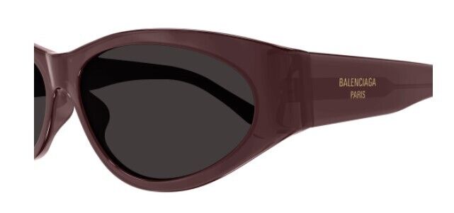 Balenciaga BB0367S 004 Violet/Grey Cat-Eye Women's Sunglasses