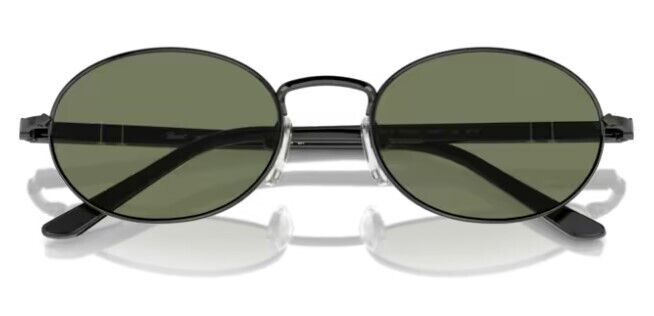 Persol 0PO1018S 1078GJ Black/Green Transitions Oval 55 mm Women's Sunglasses