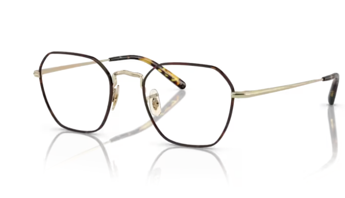 Oliver Peoples 0OV1334 Levison 5305 Gold Rectangular Men's Eyeglasses