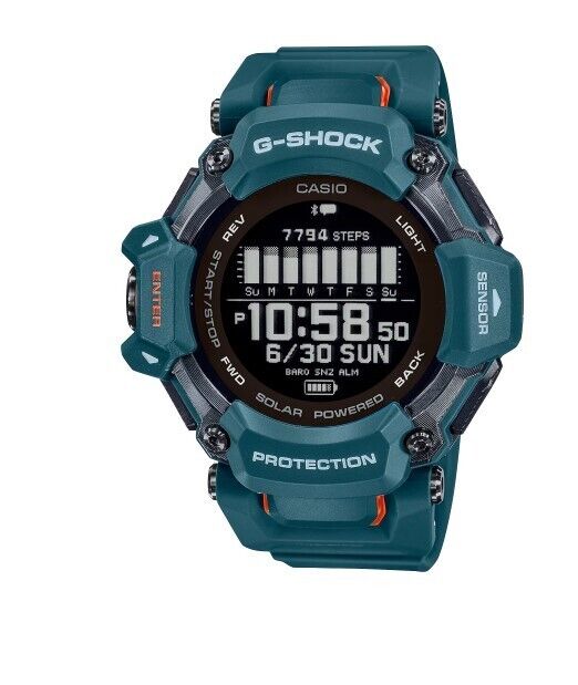 Casio G Shock Move Multi-Sport H2000 Series Black Dial Men's Watch GBDH2000-2