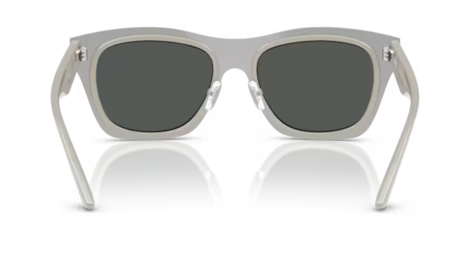 Versace 0VE2272 549387 Light Grey/Dark grey Rectangle Men's Sunglasses