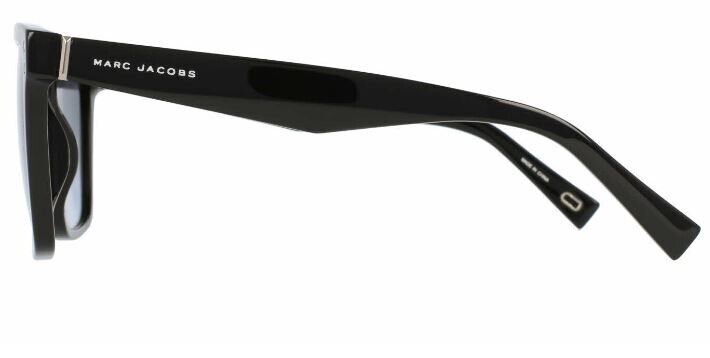 Marc Jacobs MARC-119/S 0807/9O Black/Grey Gradient Square Men's Sunglasses