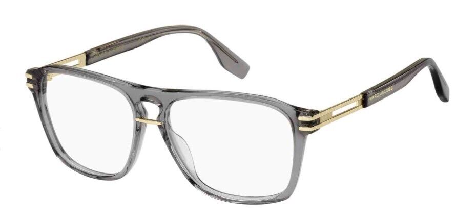 Marc Jacobs  MARC-679 0KB7-00 Grey Rectangular Men's Eyeglasses