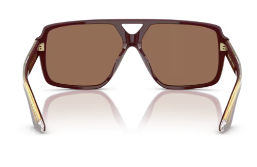 Oliver People 0OV5520SU 1977c 178973 Burgundy Brown Rectangle Men's Sunglasses