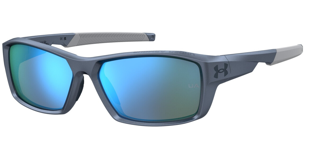 Under Armour UA  Fanatical 09V Z0 Grey blue/Blue Multilayer Men's Sunglasses